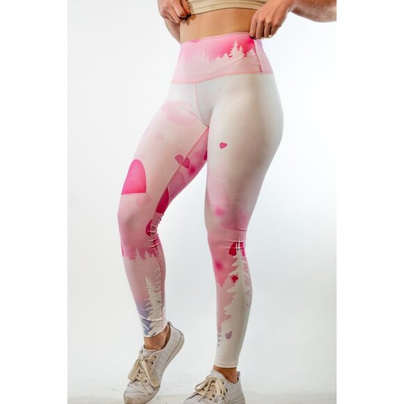 Forest Limited Edition Lots of Love Yoga Pants - Picture 1 of 5